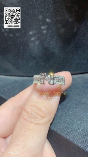 Nhẫn Chữ N - Long Ngọc Luxury - N460.320