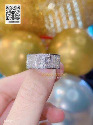Nhẫn Chữ T - Long Ngọc Luxury - N70.101