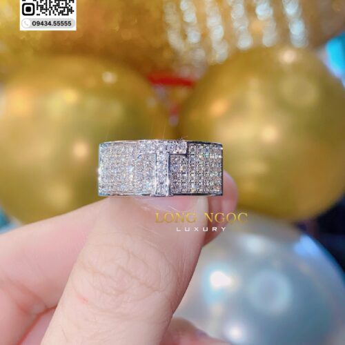 Nhẫn Chữ T - Long Ngọc Luxury - N70.101