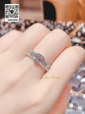 Nhẫn Chữ T - Long Ngọc Luxury - N460.355