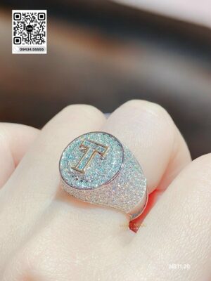 Nhẫn Chữ T - Long Ngọc Luxury - N811.26
