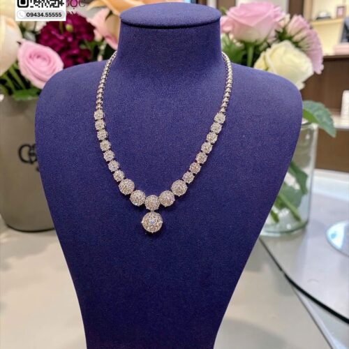 Dây Chuyền Kim Cương - Long Ngọc Luxury - O166.1