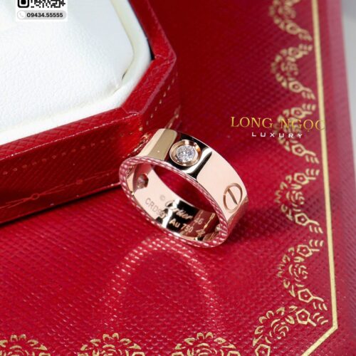 Nhẫn Trơn Thương Hiệu - Long Ngọc Luxury - N230.503