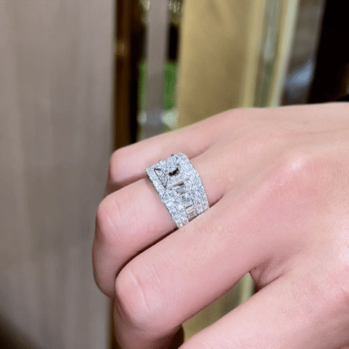 Nhẫn Nam Kim Cương - Long Ngọc Luxury - N1425.7