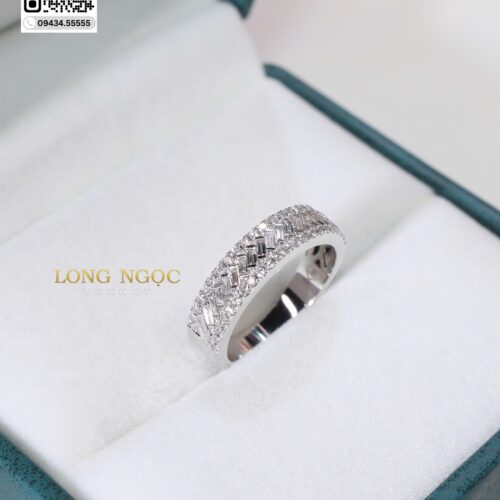 Nhẫn Trơn Kim Cương - Long Ngọc Luxury - N1337.103