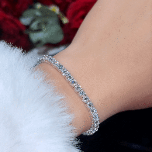 Lắc Tay Tennis 3.5mm - Long Ngọc Luxury - L48.76