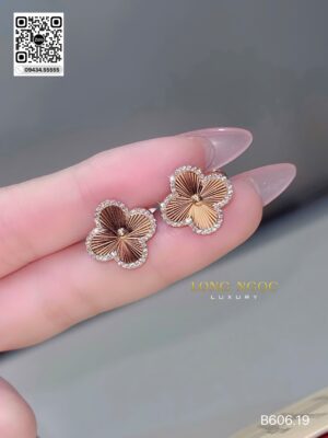 Bông Tai Thương Hiệu - Long Ngọc Luxury - B606.19