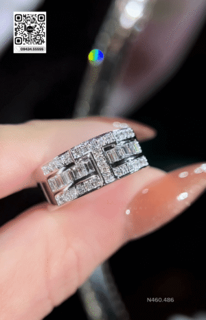 Nhẫn Chữ T - Long Ngọc Luxury - N460.486