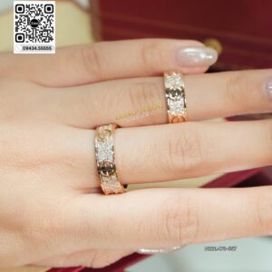 Nhẫn Trơn - Nhẫn Cặp Thương Hiệu - Long Ngọc Luxury - N221.473 & 557