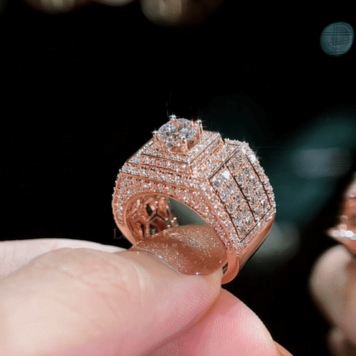 Nhẫn Nam Kim Cương - Long Ngọc Luxury - N1040.11