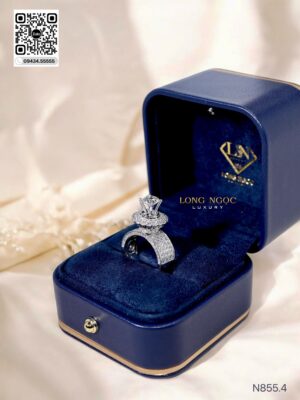 Nhẫn Nữ Kim Cương - Long Ngọc Luxury - N855.4