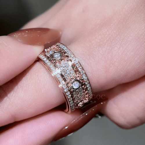 Nhẫn Xoay Kim Cương - Long Ngọc Luxury - N67.13