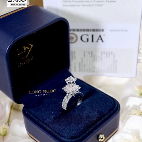 Nhẫn Nữ Kim Cương - Long Ngọc Luxury - N412.21