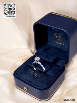 Nhẫn Nữ Kim Cương - Long Ngọc Luxury - N689.68
